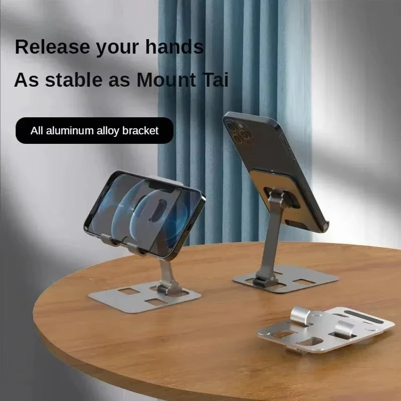 Universal Aluminum Alloy Adjustable Phone & Tablet Holder