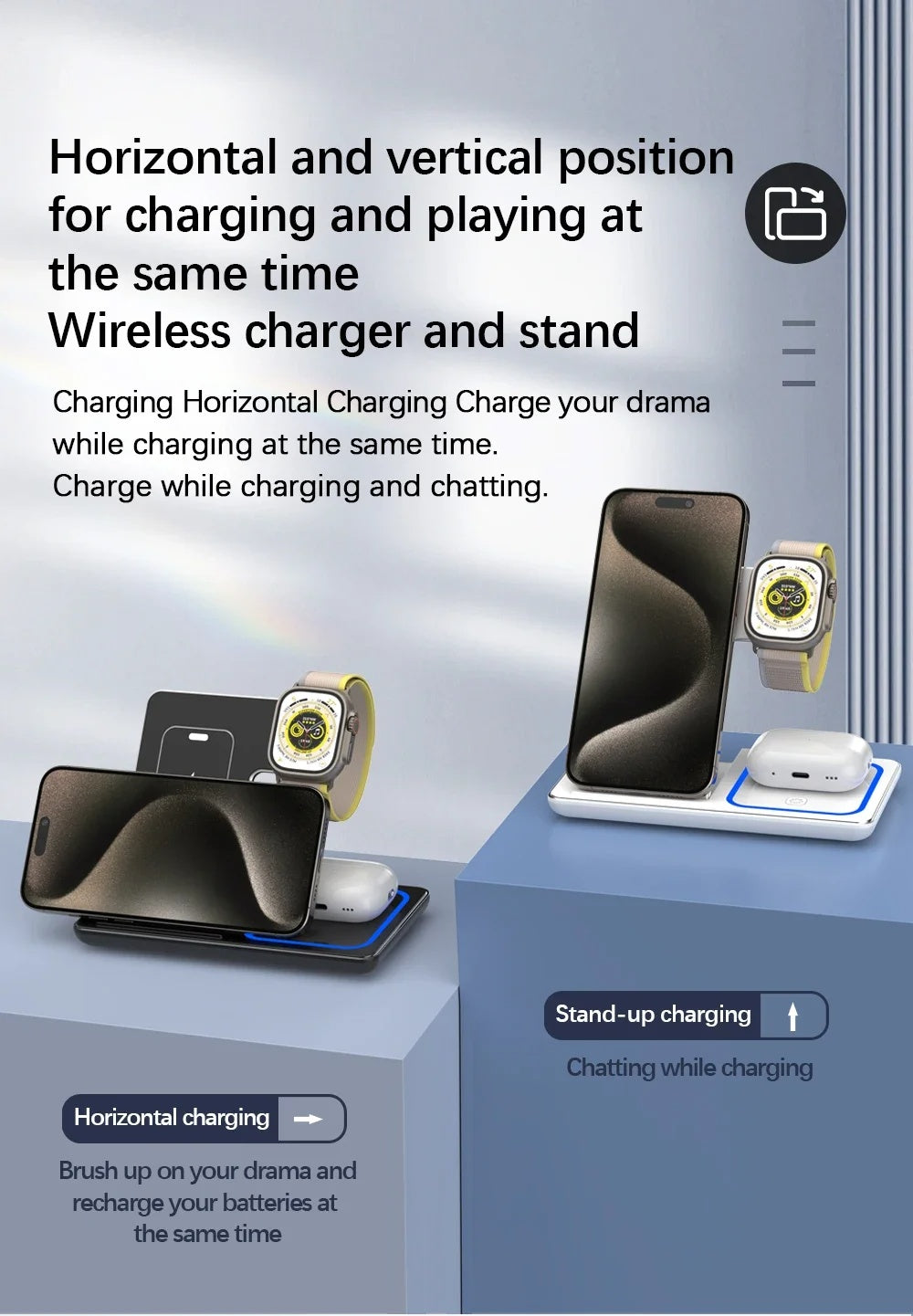 ChargeMe Fold Wireless Station