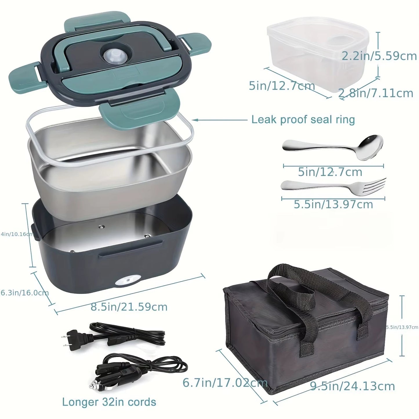 WarmUp Pro Heated Lunch Box