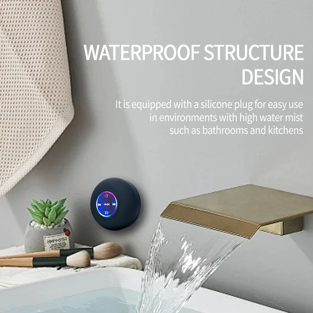 AquaTune Bluetooth Shower Speaker