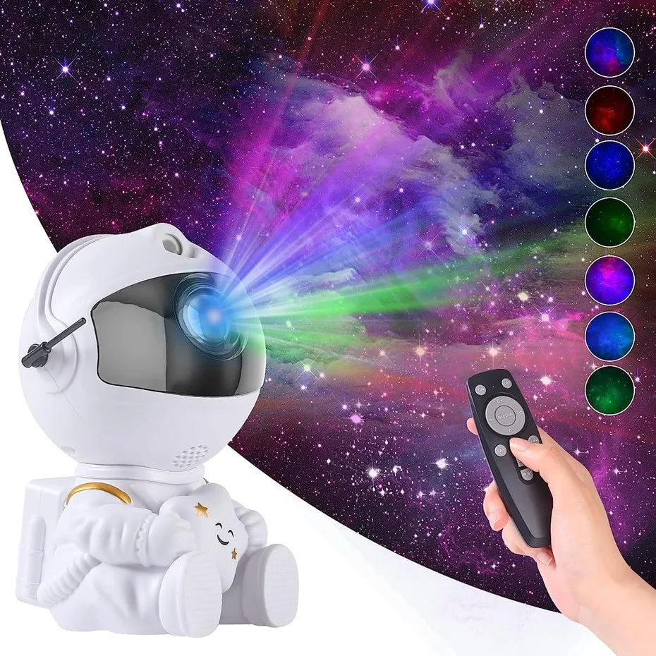 Starry Astronaut Galaxy Projector